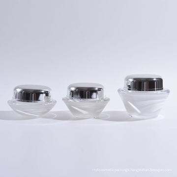 Plastic Acrylic Jar with Aluminum Cap (EF-J17)